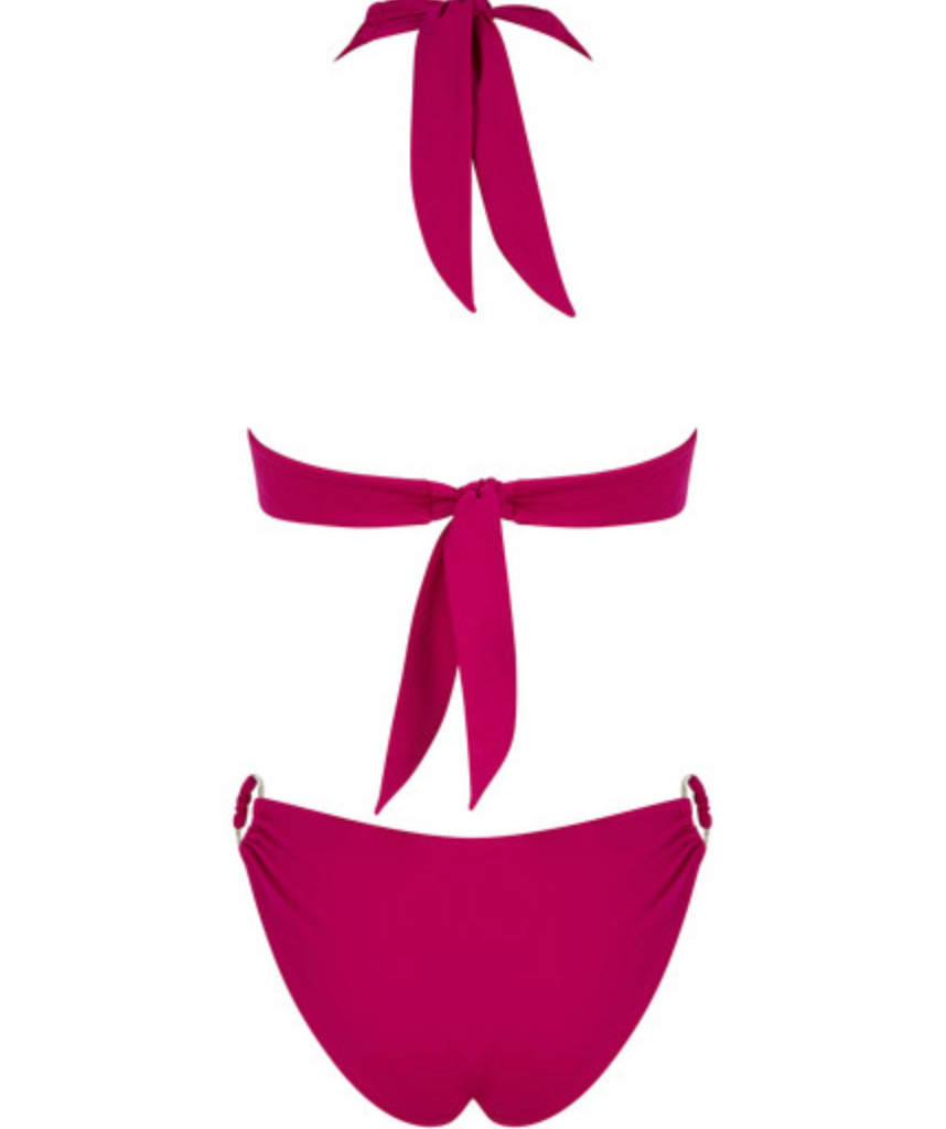 tulum one piece - magenta